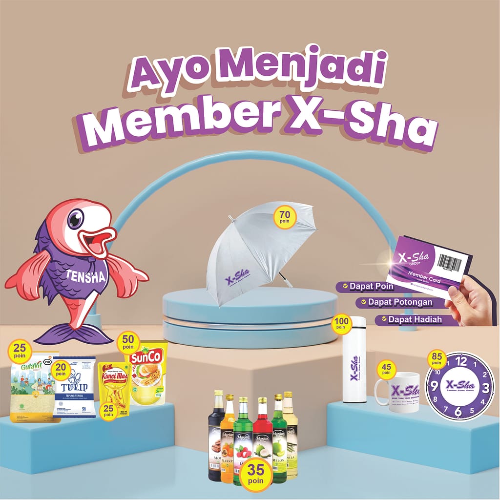 Hadiah Member X-Sha
